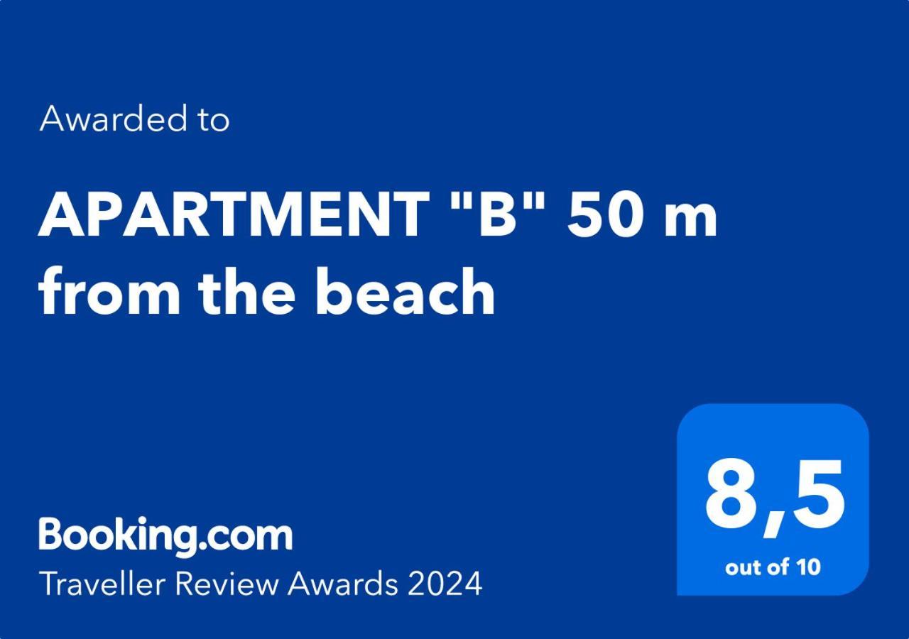 Apartment "B" 50 M From The Beach 자다르 외부 사진